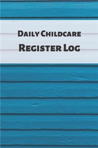 Daily Childcare Register Log