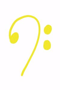 Musik Bass - Notenschlüssel Herzschläge Notenbuch, Notenlinien, Notizbuch, Notizblock, 120 Seiten, Souvenir Geschenk Buch, auch als Dekoration geeignet zum Geburtstag oder Weihnachten