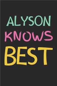 Alyson Knows Best