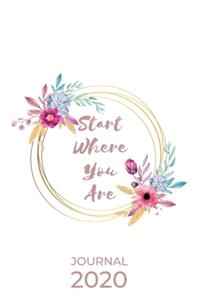 Start Where You Are