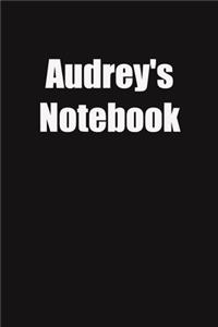 Audrey's Notebook