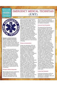 EMT- Emergency Medical Technician (Speedy Study Guides)