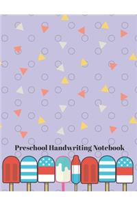 Preschool Handwriting Notebook