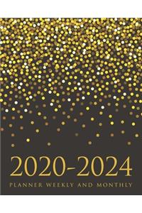 2020-2024 Planner Weekly and Monthly