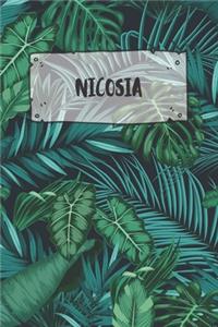 Nicosia: Ruled Travel Diary Notebook or Journey Journal - Lined Trip Pocketbook for Men and Women with Lines