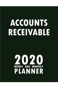 Accounts Receivable 2020 Weekly and Monthly Planner