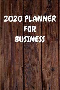 2020 Planner for Business