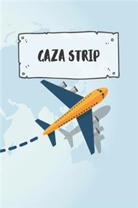 Gaza Strip: Dotted Travel Diary Notebook or Journey Dotted Grid Journal - Holiday Trip Pocketbook for Men and Women with Dots