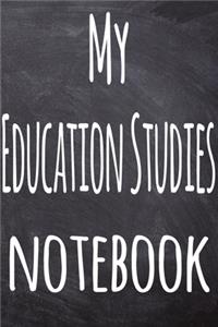 My Education Studies Notebook