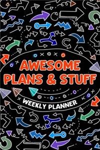 Awesome Plans & Stuff - Weekly Planner