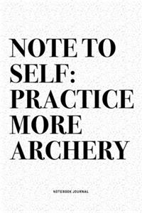 Note To Self