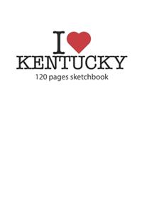 I love Kentucky sketchbook