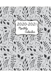 2020-2021 Monthly Calendar