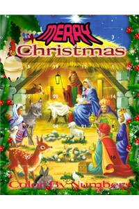 Merry Christmas Color By Numbers