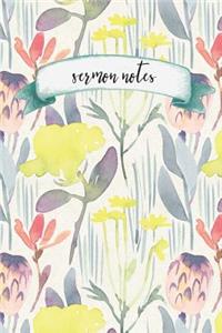 Sermon Notes