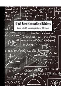 Graph Paper Composition Notebook