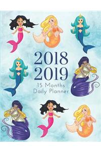 2018 2019 15 Months Daily Planner