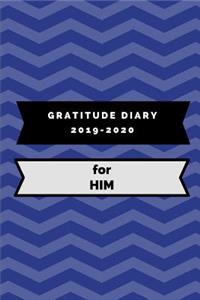 Gratitude Diary 2019-2020 for Him