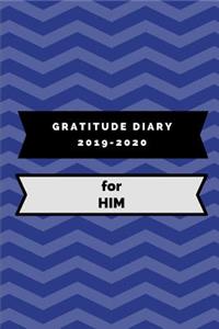 Gratitude Diary 2019-2020 for Him