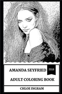 Amanda Seyfried Adult Coloring Book