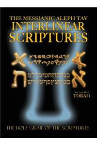 Messianic Aleph Tav Interlinear Scriptures Volume One the Torah, Paleo and Modern Hebrew-Phonetic Translation-English, Bold Black Edition Study Bible