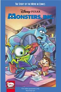 Disney/Pixar Monsters Inc.: The Story of the Movie in Comics
