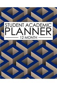 12 Month Student Academic Planner