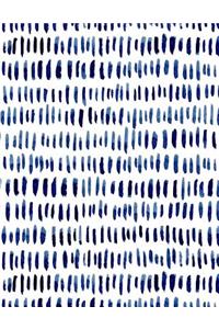 Big Fat Journal Notebook Indigo Blue Ink Lines