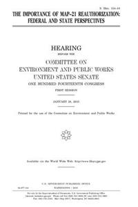The importance of MAP-21 reauthorization