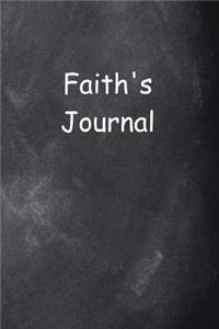 Faith Personalized Name Journal Custom Name Gift Idea Faith