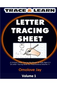 Trace & Learn Letter Tracing Sheet