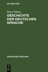 Geschichte Der Deutschen Sprache