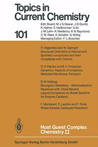 Host Guest Complex Chemistry II