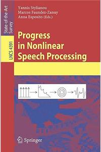 Progress in Nonlinear Speech Processing