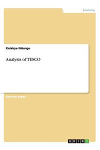 Analysis of TESCO