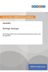 Richtige Strategie