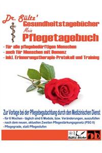 Pflegetagebuch extra groß für alle pflegebedürftigen Menschen - auch mit Demenz