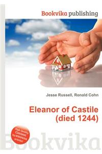 Eleanor of Castile (Died 1244)