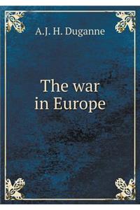 The War in Europe