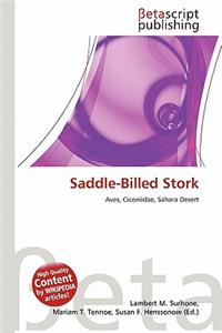 Saddle-Billed Stork