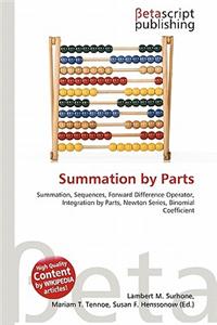 Summation by Parts