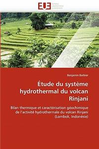 �tude Du Syst�me Hydrothermal Du Volcan Rinjani