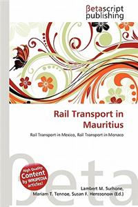 Rail Transport in Mauritius