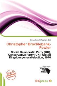 Christopher Brocklebank-Fowler