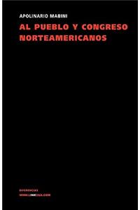 pueblo y congreso norteamericanos