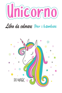 Unicorno Libro da colorare