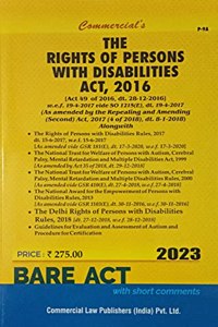 Commercial's Right Of Persons With Disabilities Act, 2016 Edition 2023