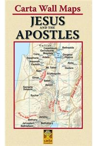 Carta Wall Maps: Jesus and the Apostles