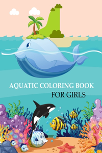 Aquatic Coloring Book For Girls