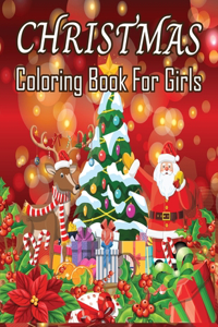 Christmas Coloring Book For Girls